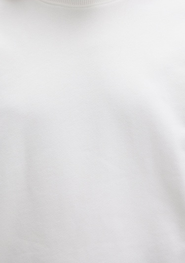  Mavi Bisiklet Yaka Ekru Sweatshirt 1S10358-70057