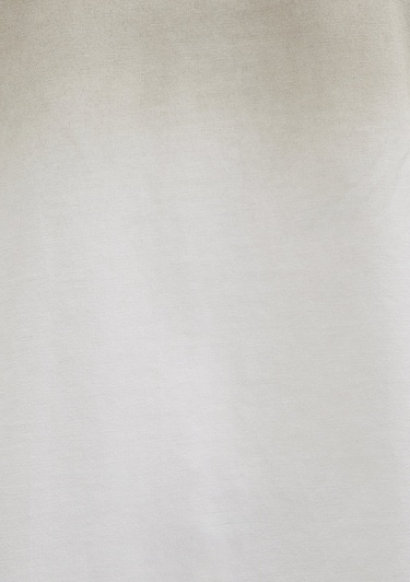  Mavi Degrade Bej Tişört Loose Fit / Bol Rahat Kesim 1613396-70057