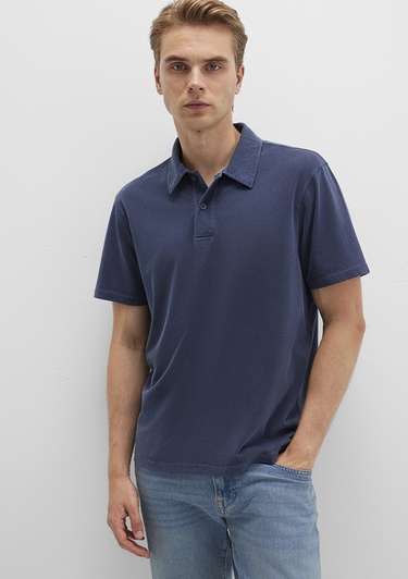  Mavi Lacivert Polo Tişört Regular Fit / Normal Kesim 0612940-82183