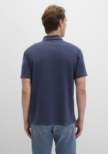  Mavi Lacivert Polo Tişört Regular Fit / Normal Kesim 0612940-82183