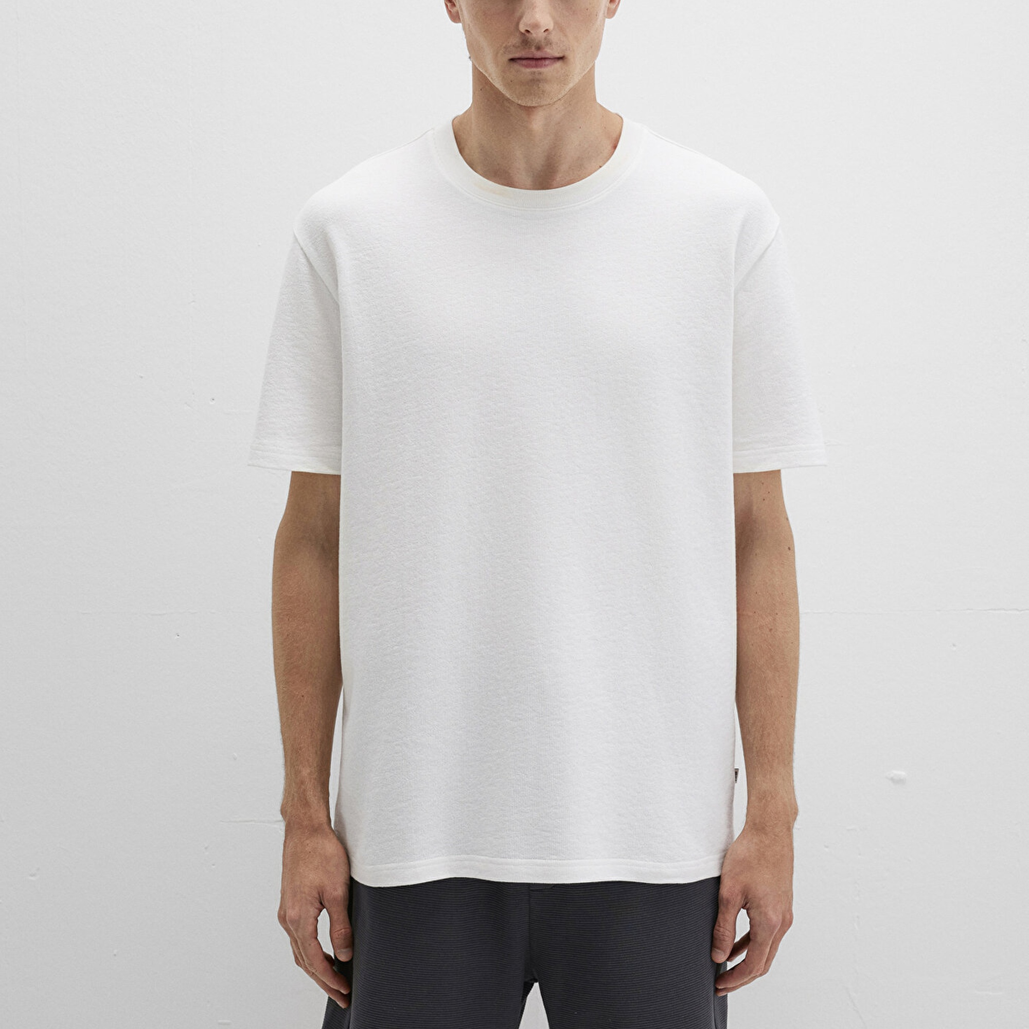 Mavi Beyaz Basic Tişört Loose Fit / Bol Rahat Kesim 0612823-70057