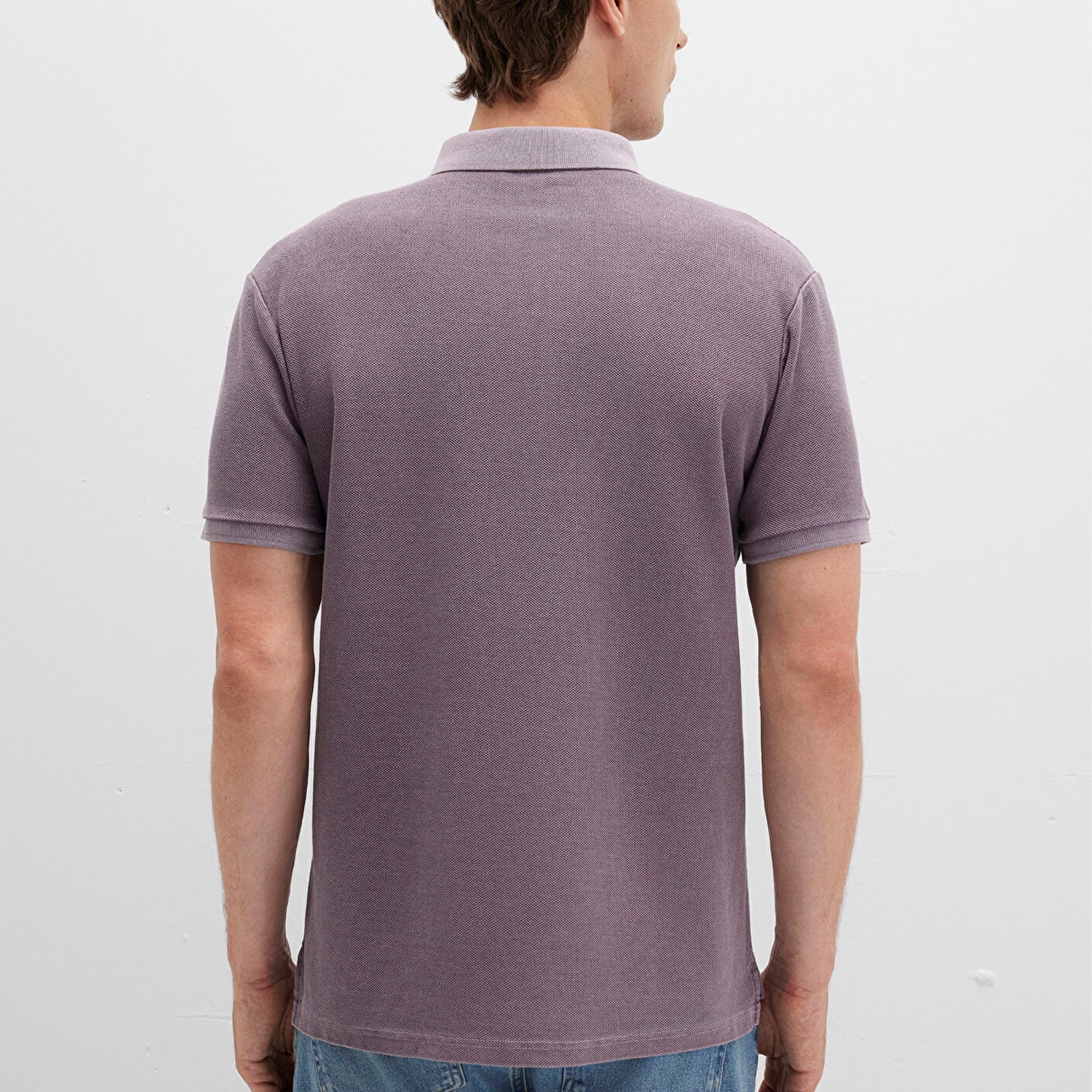 Mavi Mor Polo Tişört Regular Fit / Normal Kesim 0612825-70648