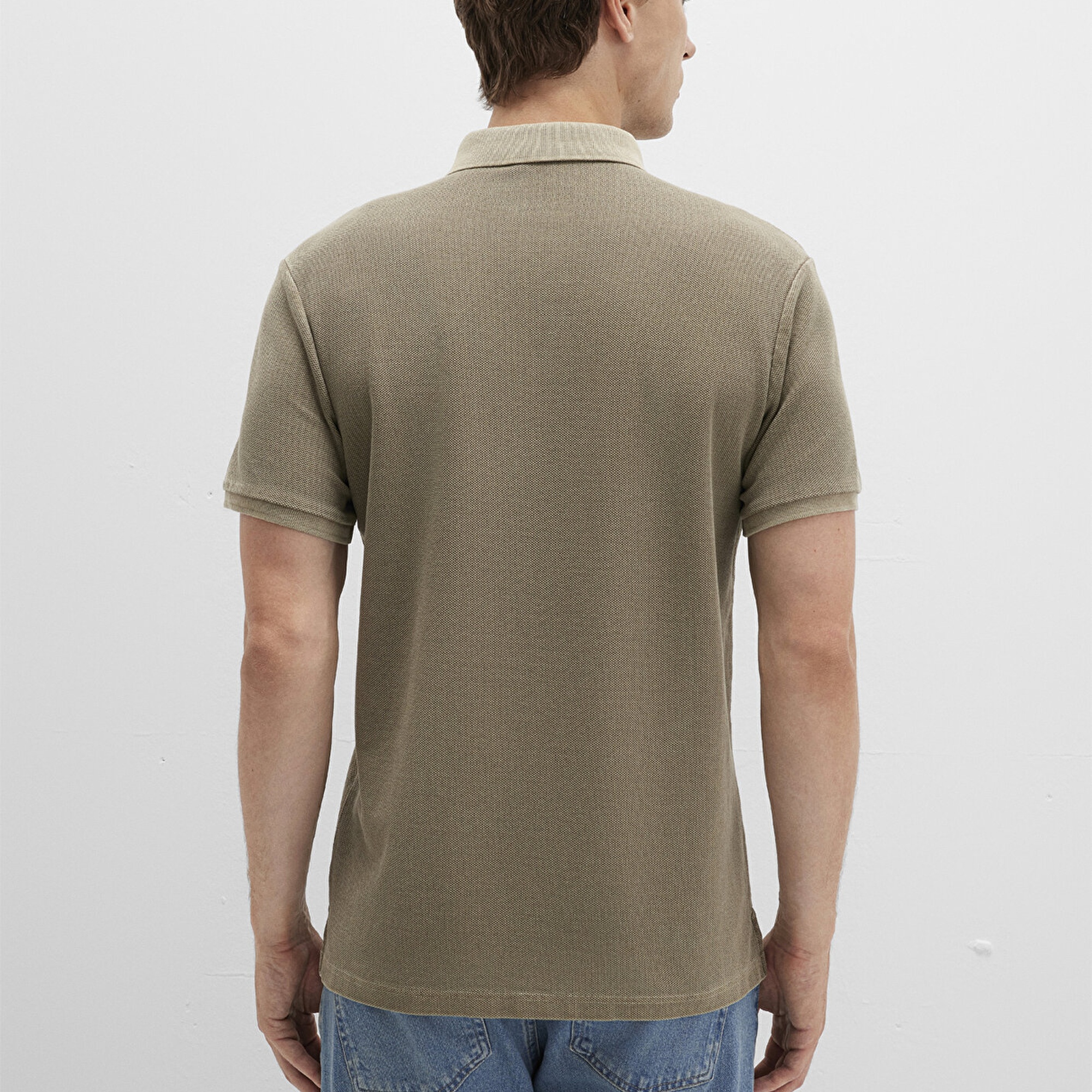 Mavi Haki Polo Tişört Regular Fit / Normal Kesim 0612825-71816