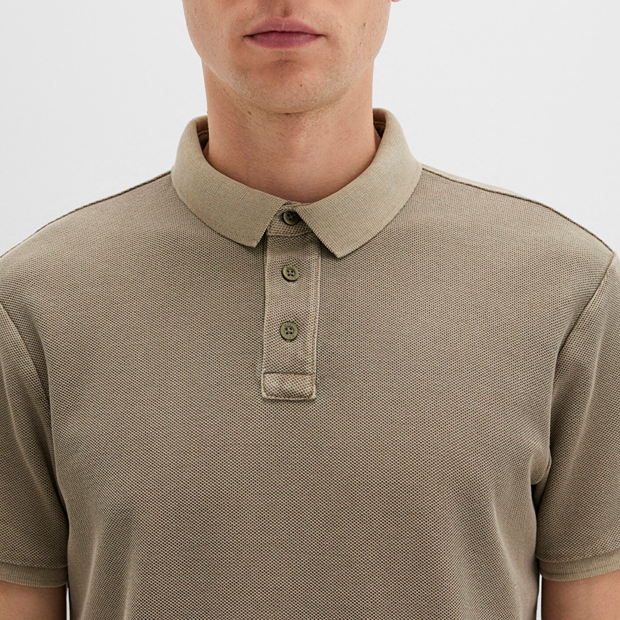 Mavi Haki Polo Tişört Regular Fit / Normal Kesim 0612825-71816