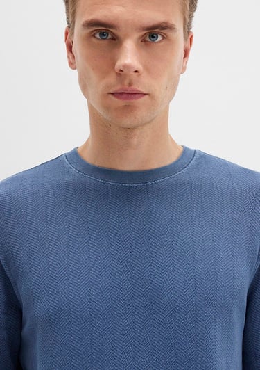  Mavi Lacivert Sweatshirt 0S10369-70497