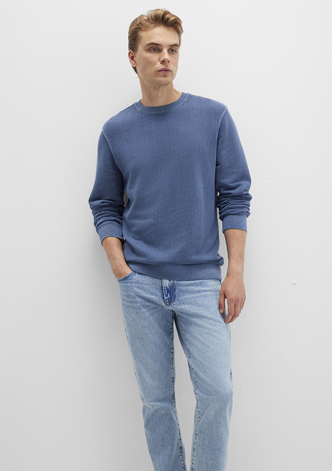  Mavi Lacivert Sweatshirt 0S10369-70497