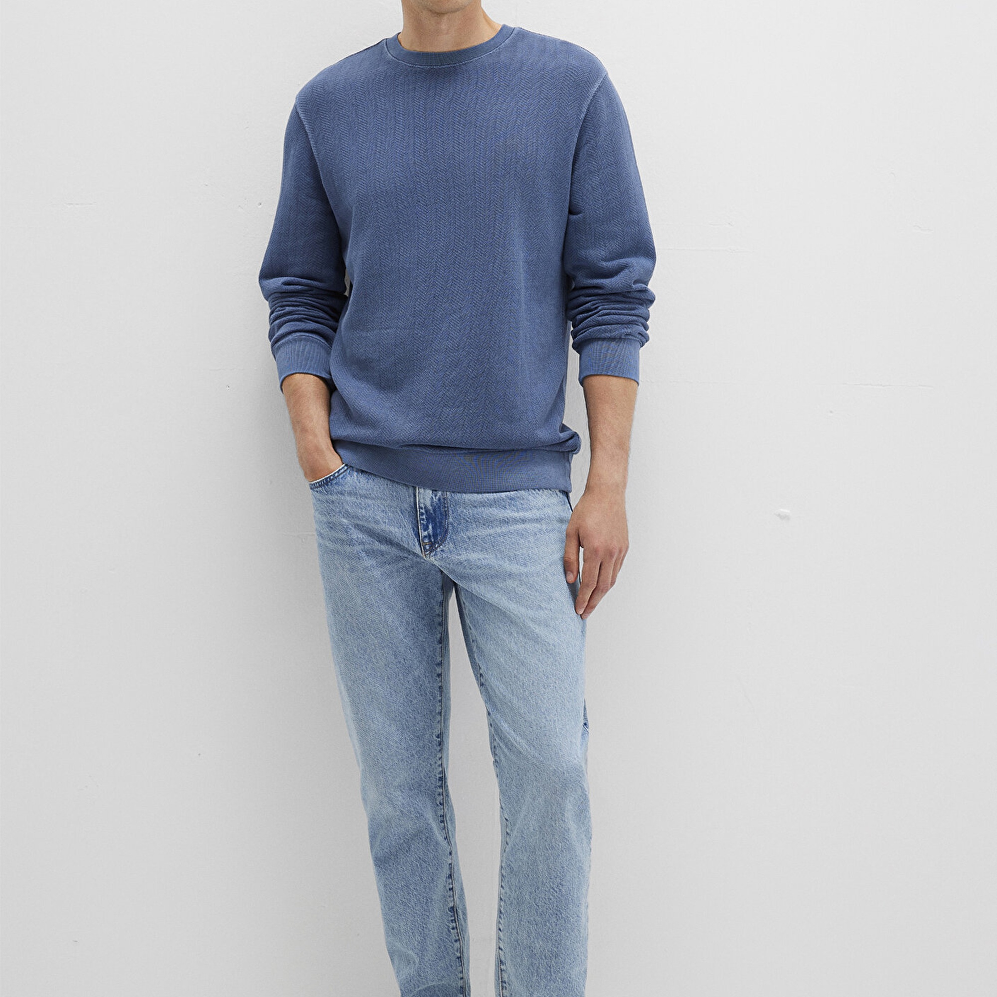 Mavi Lacivert Sweatshirt 0S10369-70497