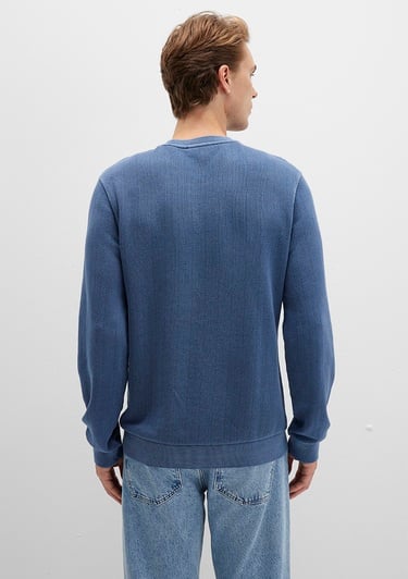  Mavi Lacivert Sweatshirt 0S10369-70497