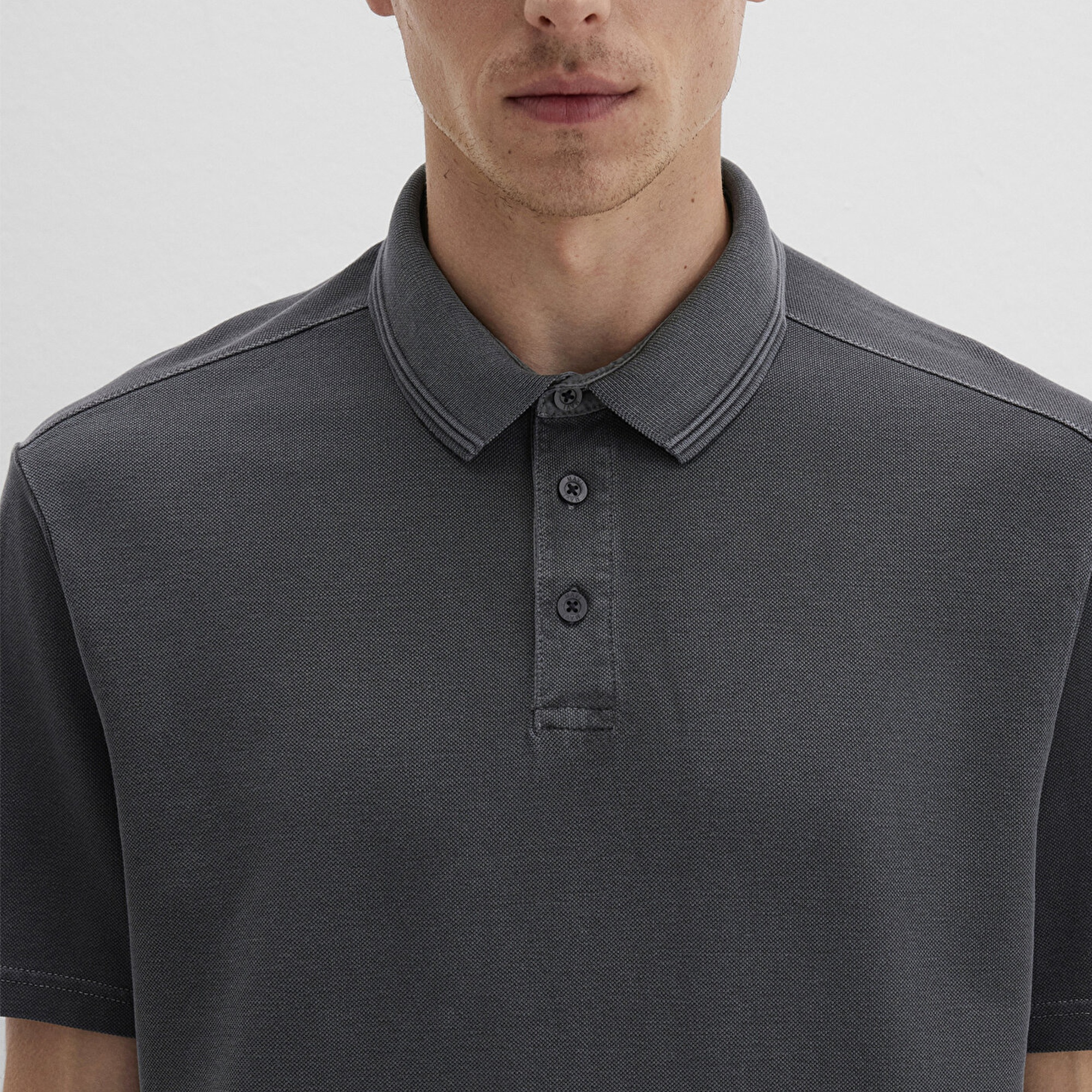 Mavi Antrasit Polo Tişört Regular Fit / Normal Kesim 0612820-80106