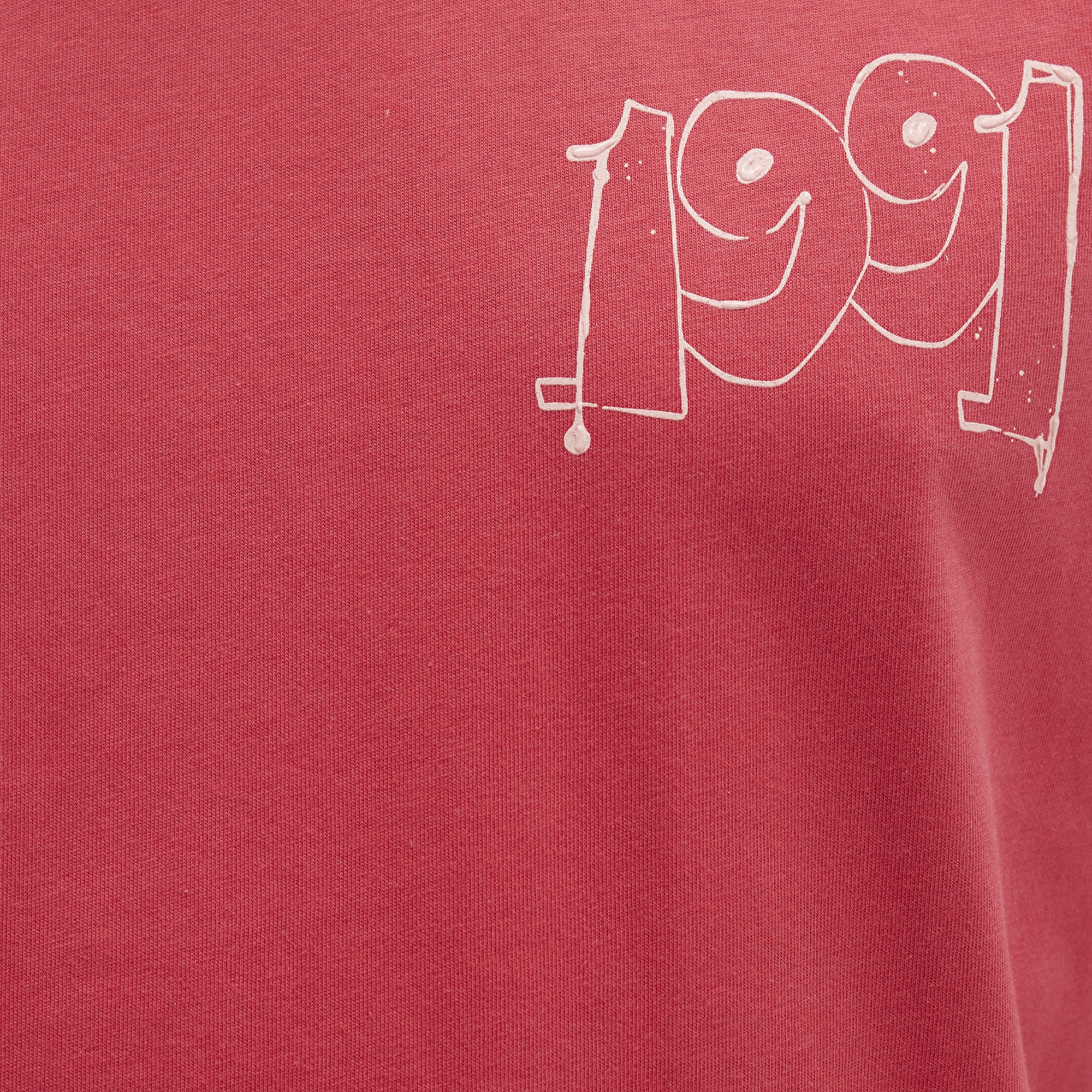 Mavi 1991 Baskılı Pembe Tişört Loose Fit / Bol Rahat Kesim 0612908-71079