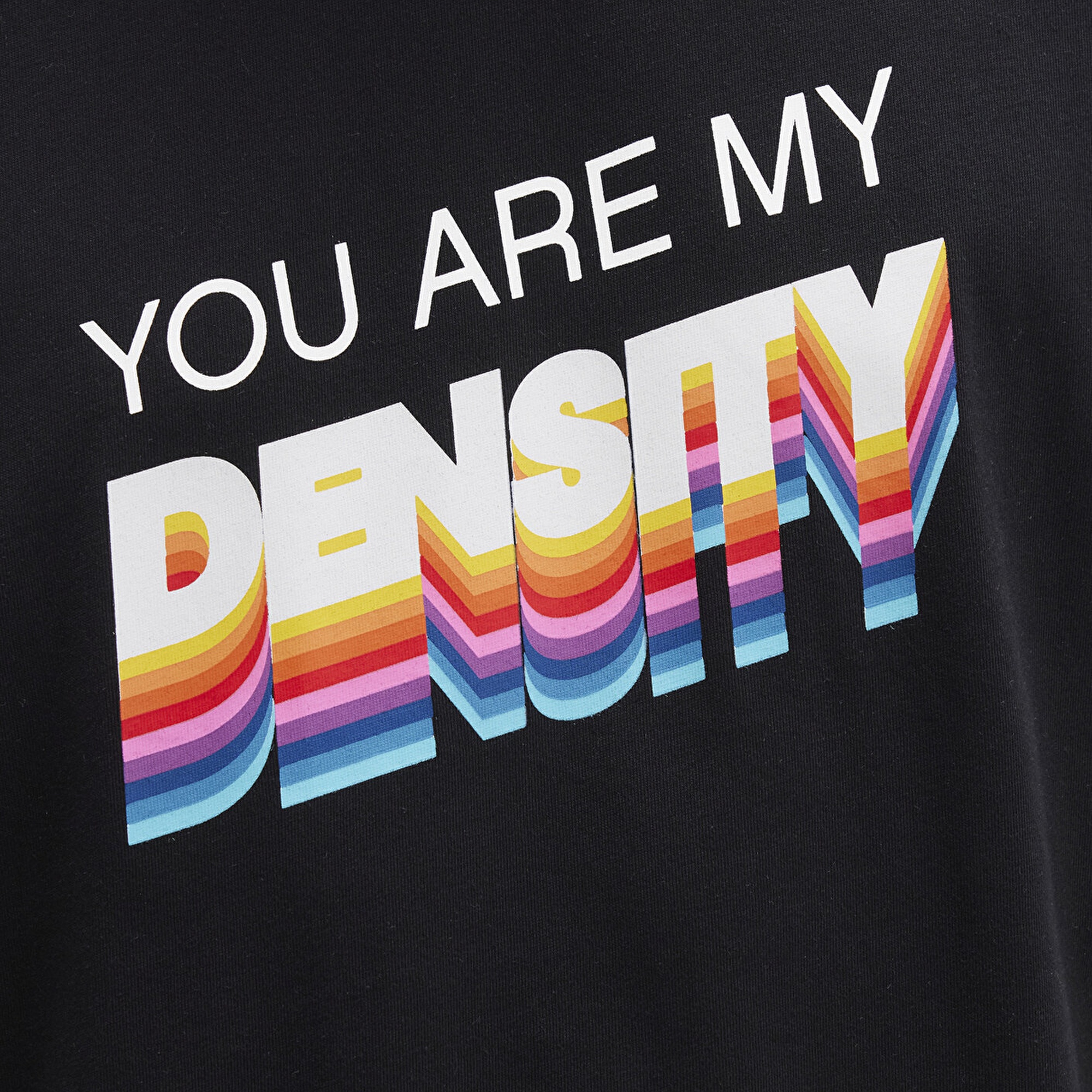 Mavi Rick And Morty Baskılı Siyah Tişört Loose Fit / Bol Rahat Kesim 0612924-900