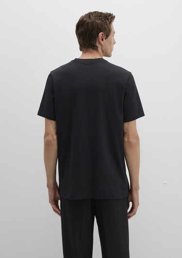  Mavi Mavi Black Baskılı Siyah Tişört Regular Fit / Normal Kesim 0612872-900