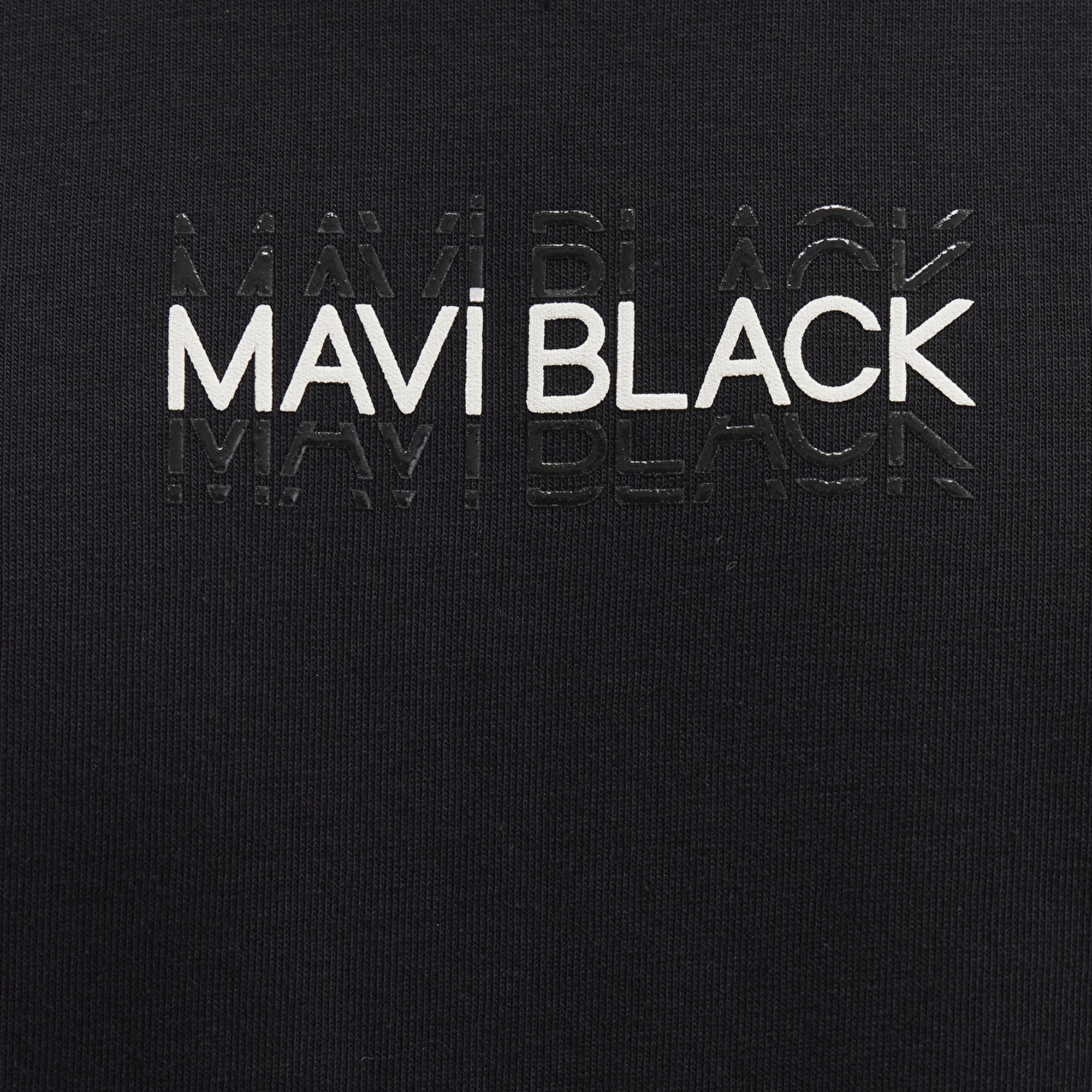 Mavi Mavi Black Baskılı Siyah Tişört Regular Fit / Normal Kesim 0612867-900