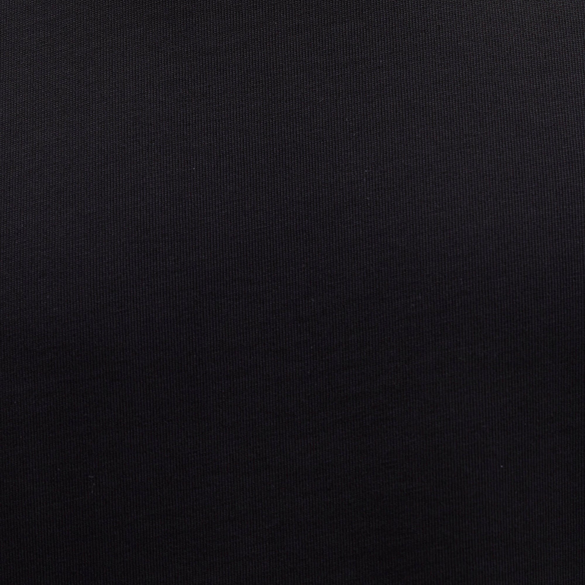 Mavi Bisiklet Yaka Siyah Basic Tişört Loose Fit / Bol Rahat Kesim 0612864-900