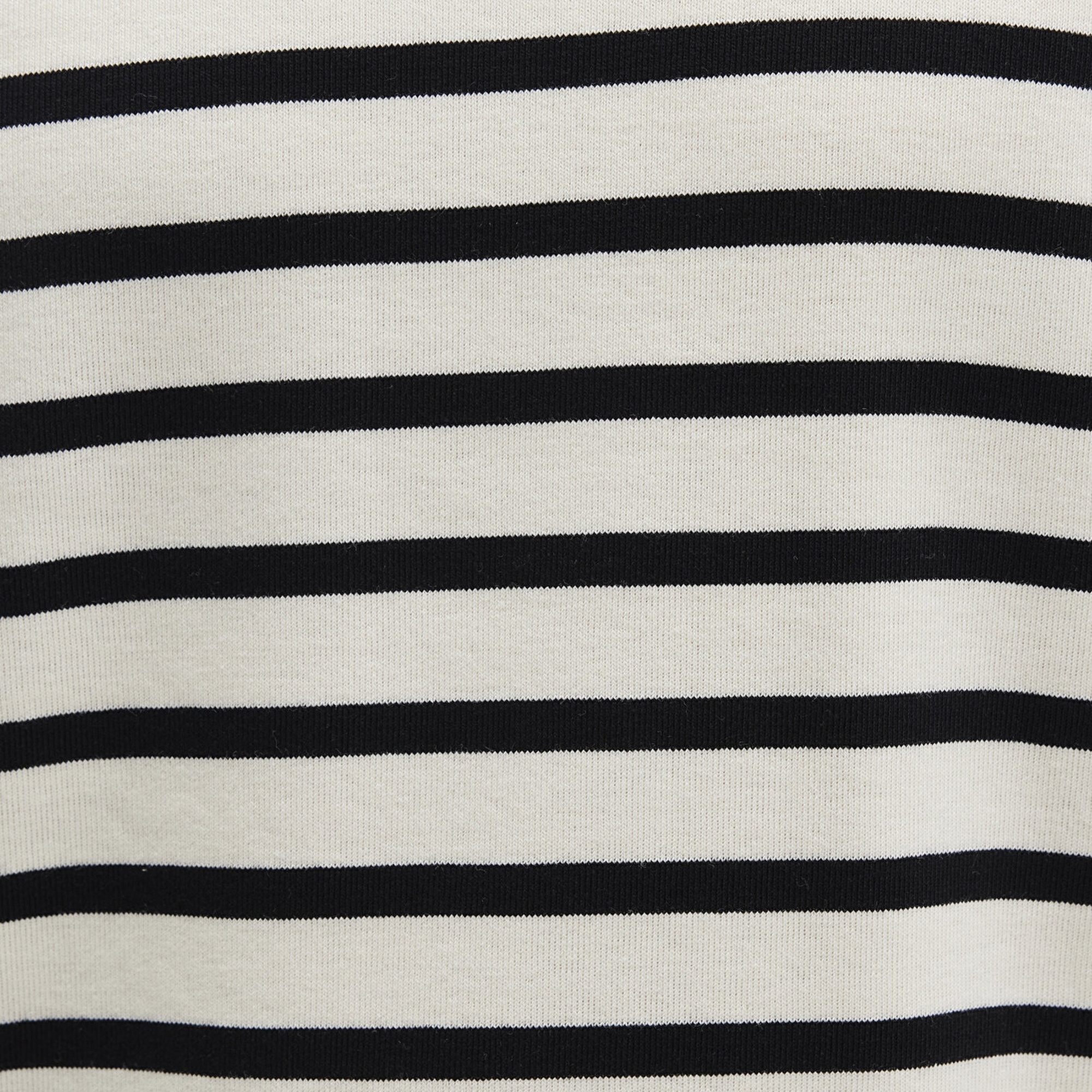 Mavi Siyah Çizgili Tişört Loose Fit / Bol Rahat Kesim 0612860-900