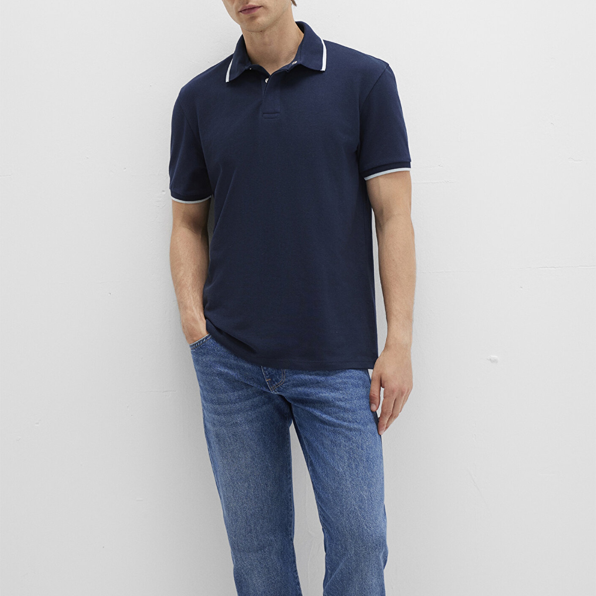 Mavi Lacivert Polo Tişört Regular Fit / Normal Kesim 0612893-70490