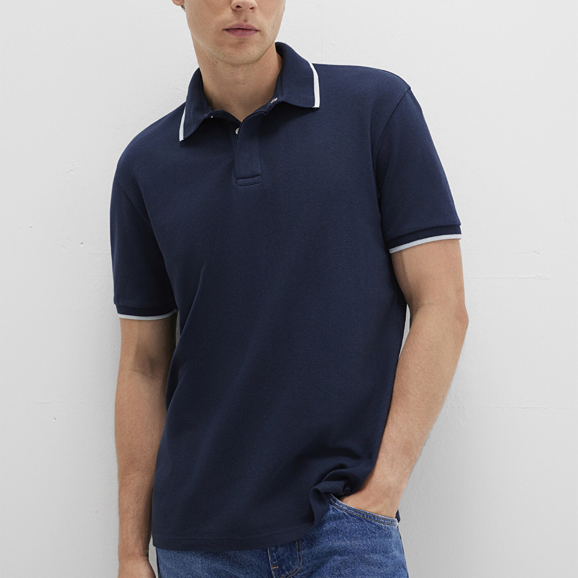 Mavi Lacivert Polo Tişört Regular Fit / Normal Kesim 0612893-70490