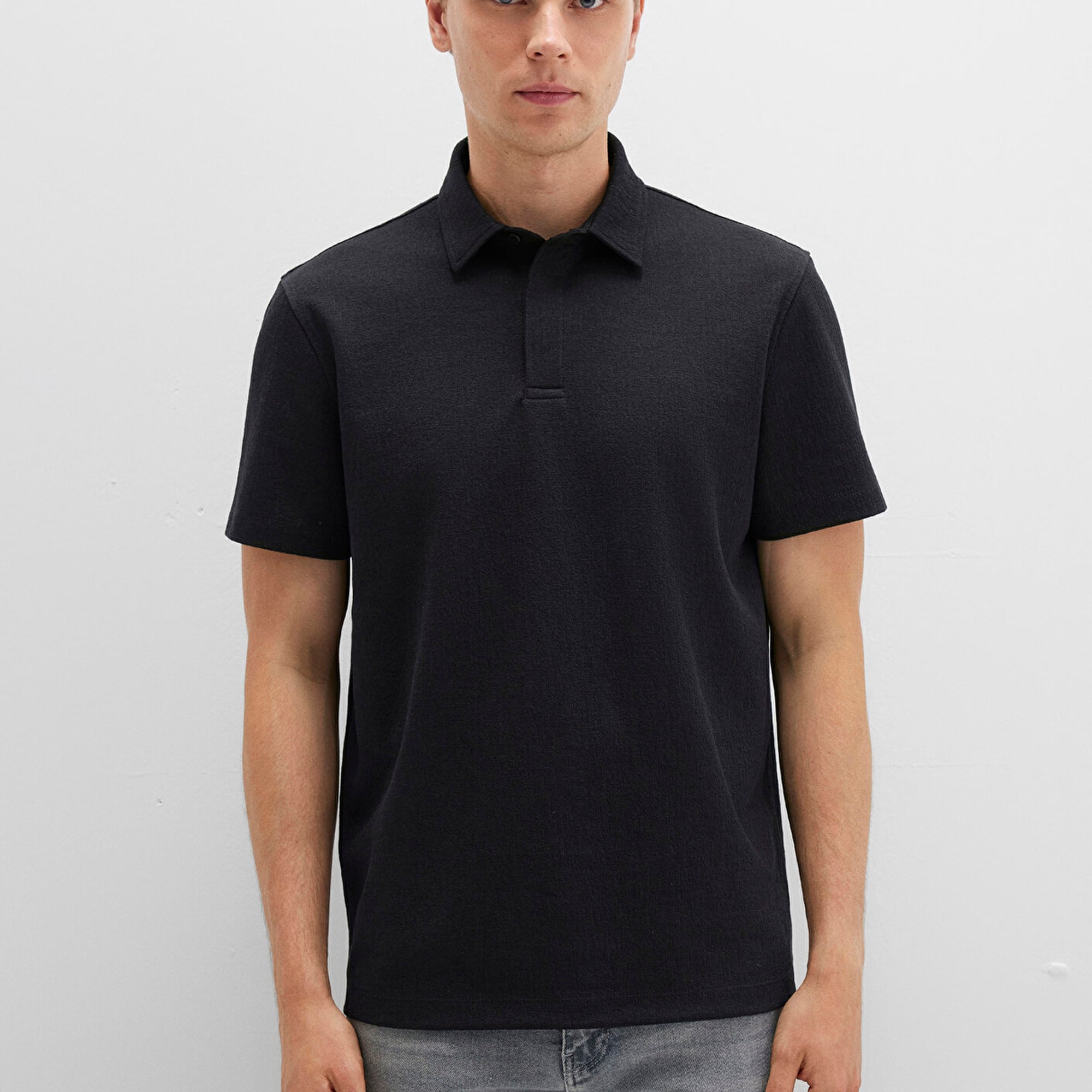 Mavi Siyah Polo Tişört Regular Fit / Normal Kesim 0612869-900