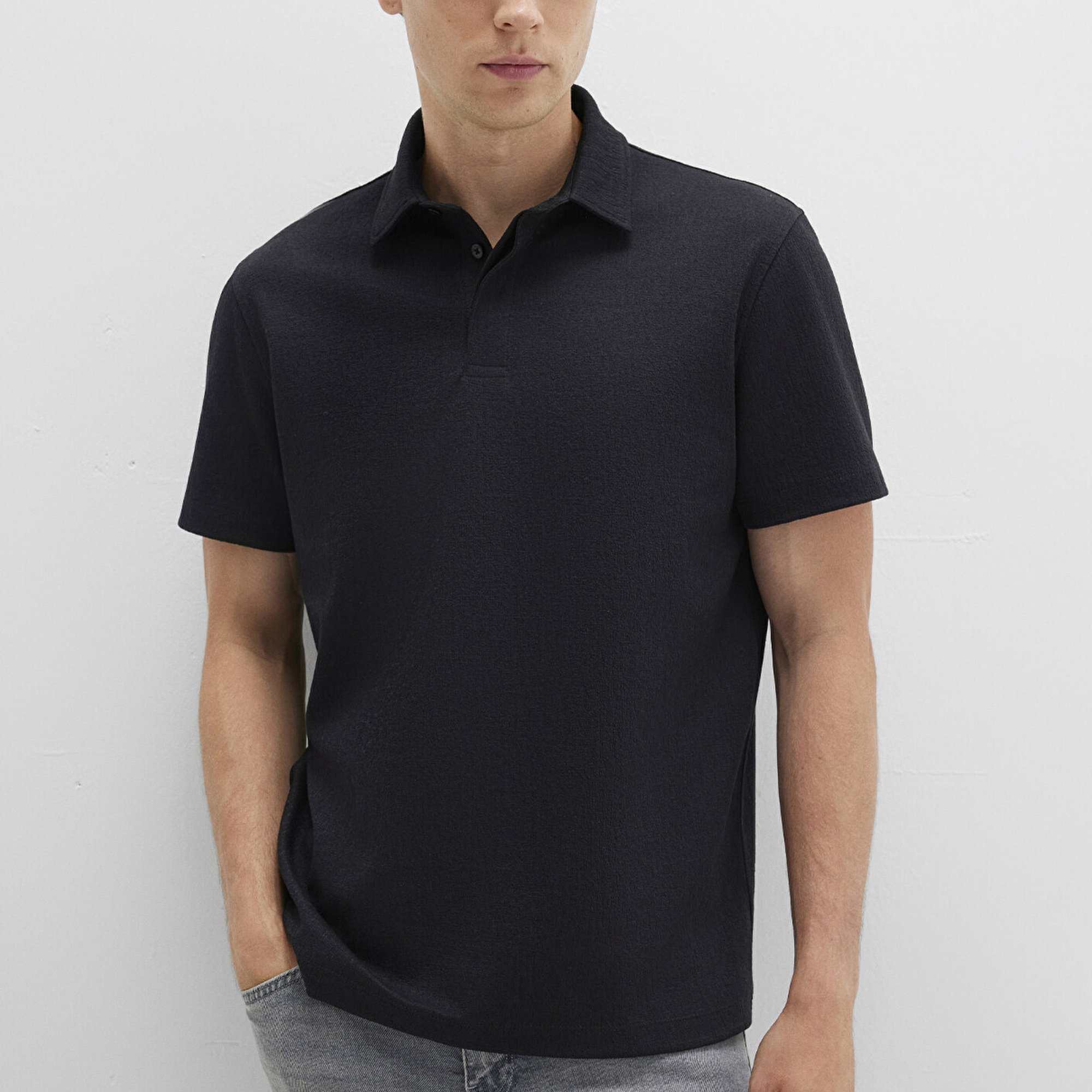 Mavi Siyah Polo Tişört Regular Fit / Normal Kesim 0612869-900