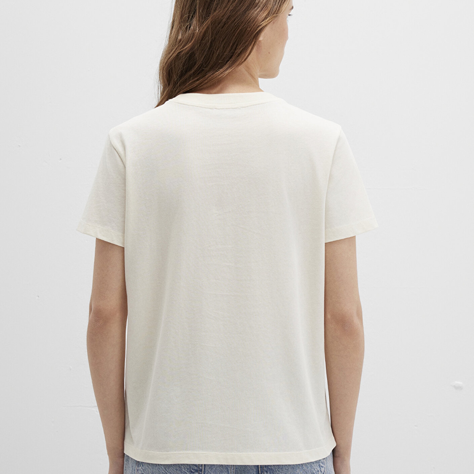 Mavi Realite Baskılı Ekru Tişört Regular Fit / Normal Kesim 1613348-70072