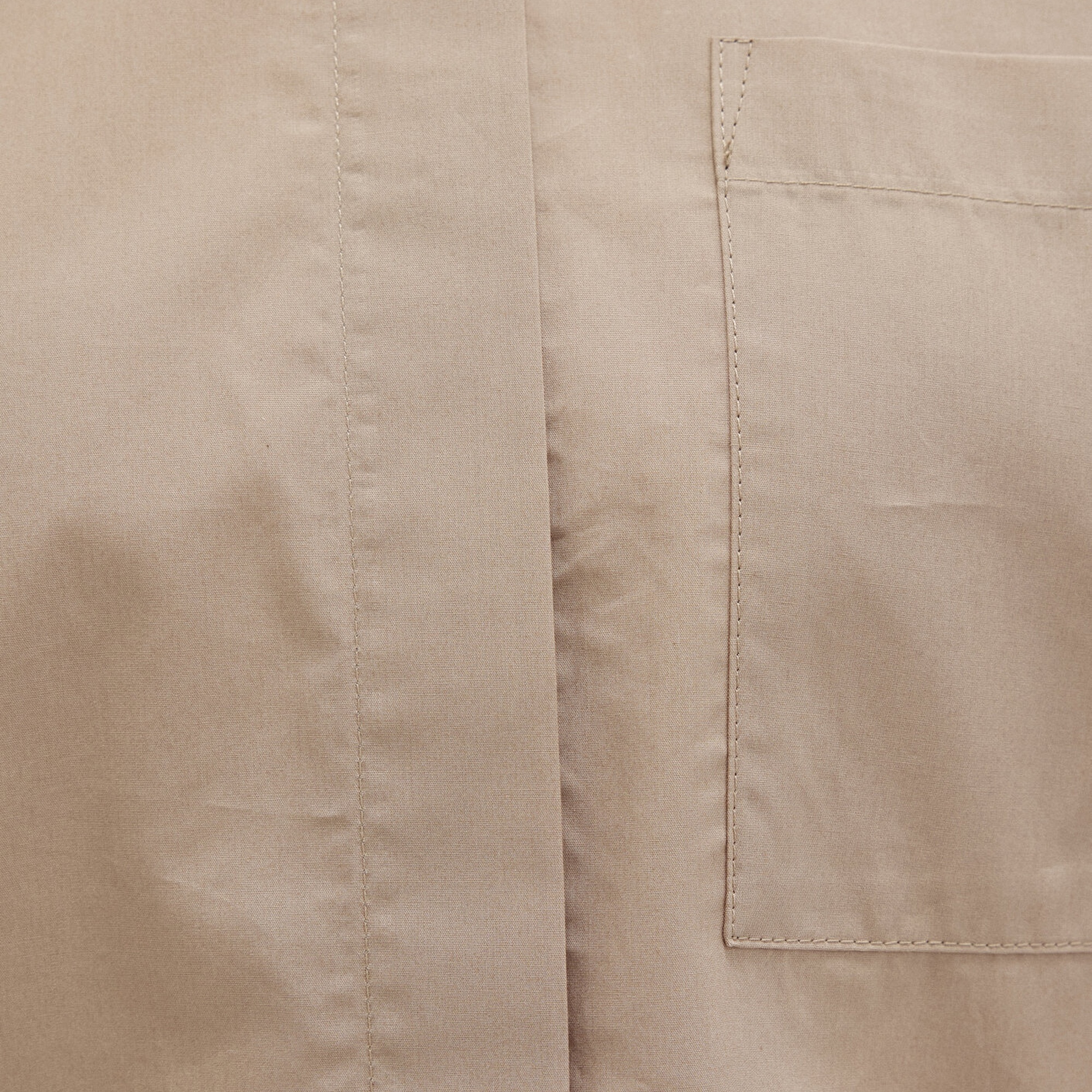 Mavi Kahverengi Gömlek Loose Fit / Bol Rahat Kesim 1211183-70367