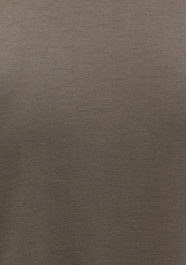  Mavi Kahverengi TENCEL TM Modal Basic Tişört Regular Fit / Normal Kesim 1611897-83866