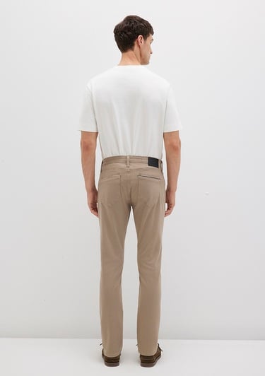  Mavi Marcus Mavi Black Açık Kahverengi Gabardin Pantolon 0035190689