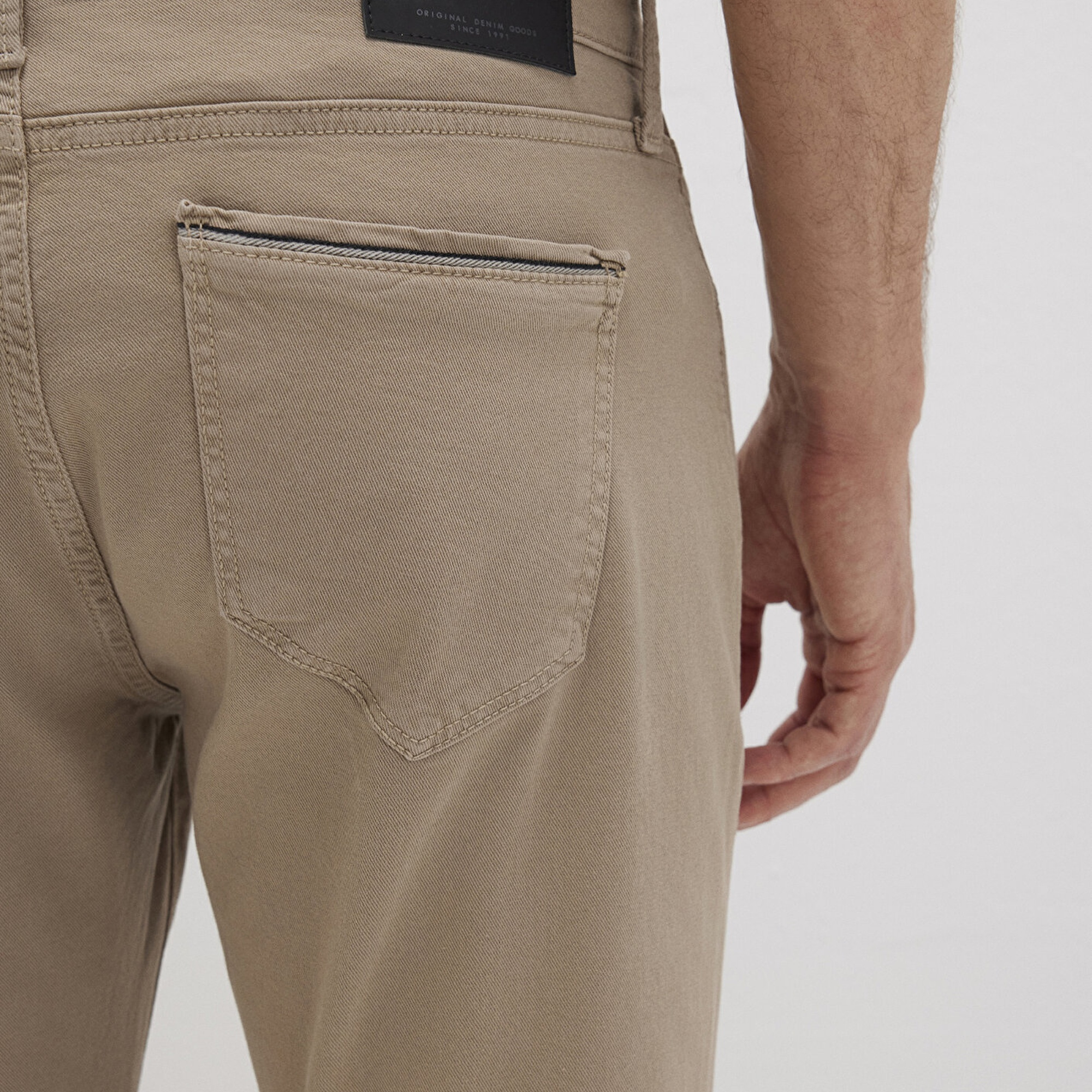 Mavi Marcus Mavi Black Açık Kahverengi Gabardin Pantolon 0035190689