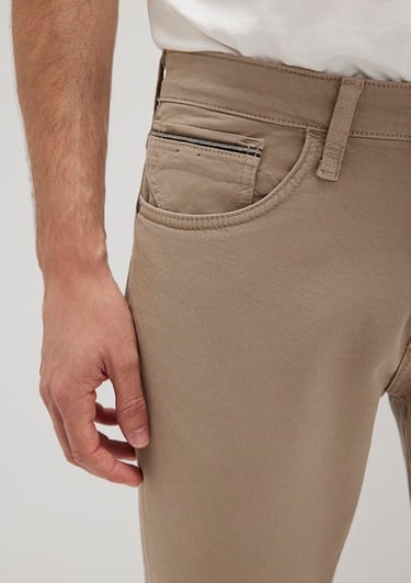  Mavi Marcus Mavi Black Açık Kahverengi Gabardin Pantolon 0035190689