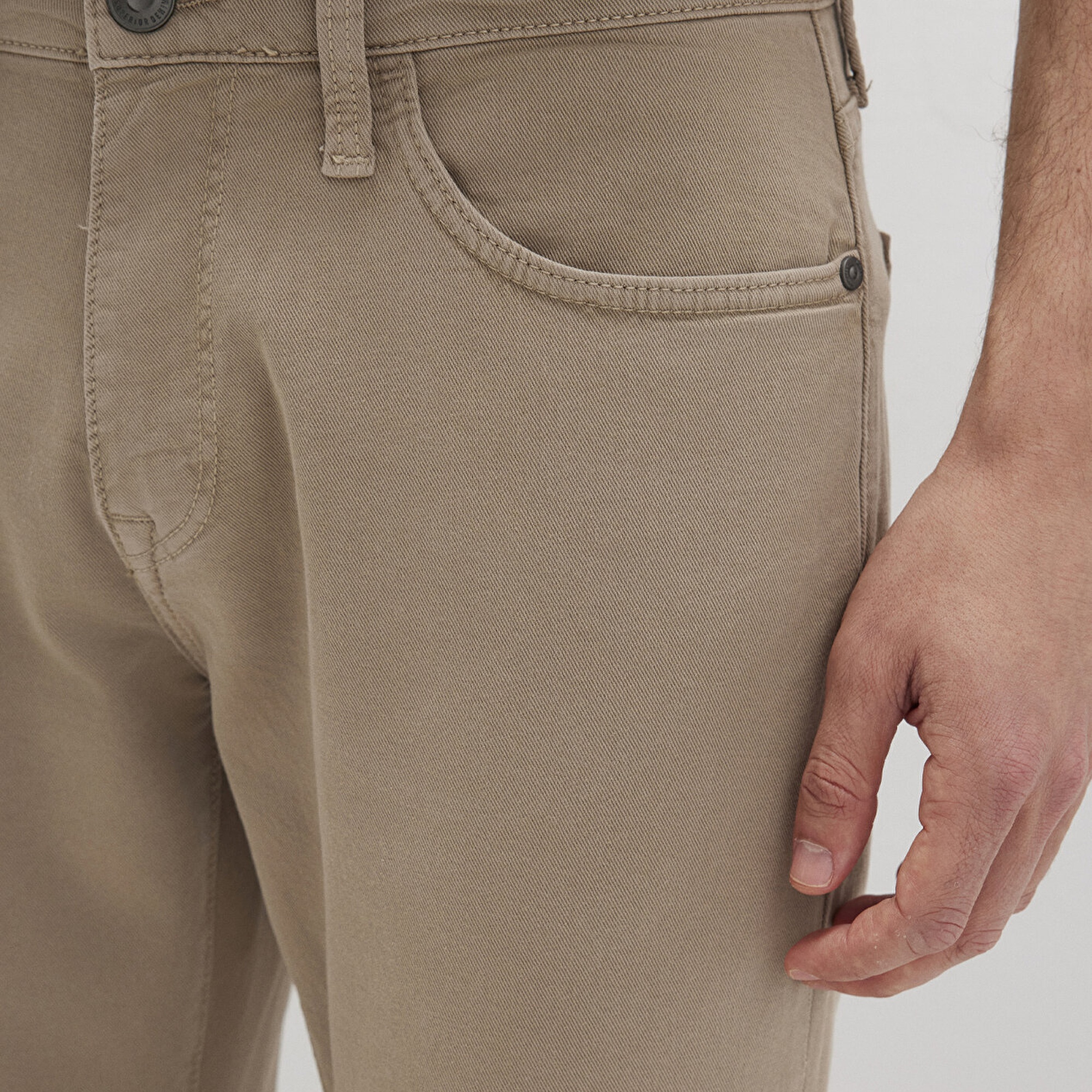 Mavi Marcus Mavi Black Açık Kahverengi Gabardin Pantolon 0035190689