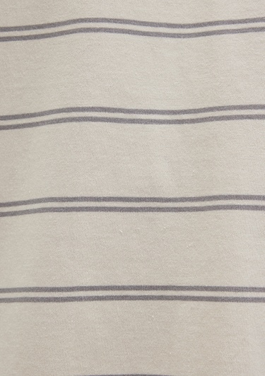  Mavi Çizgili Tişört Relaxed Fit / Rahat Kesim 0612914-70076