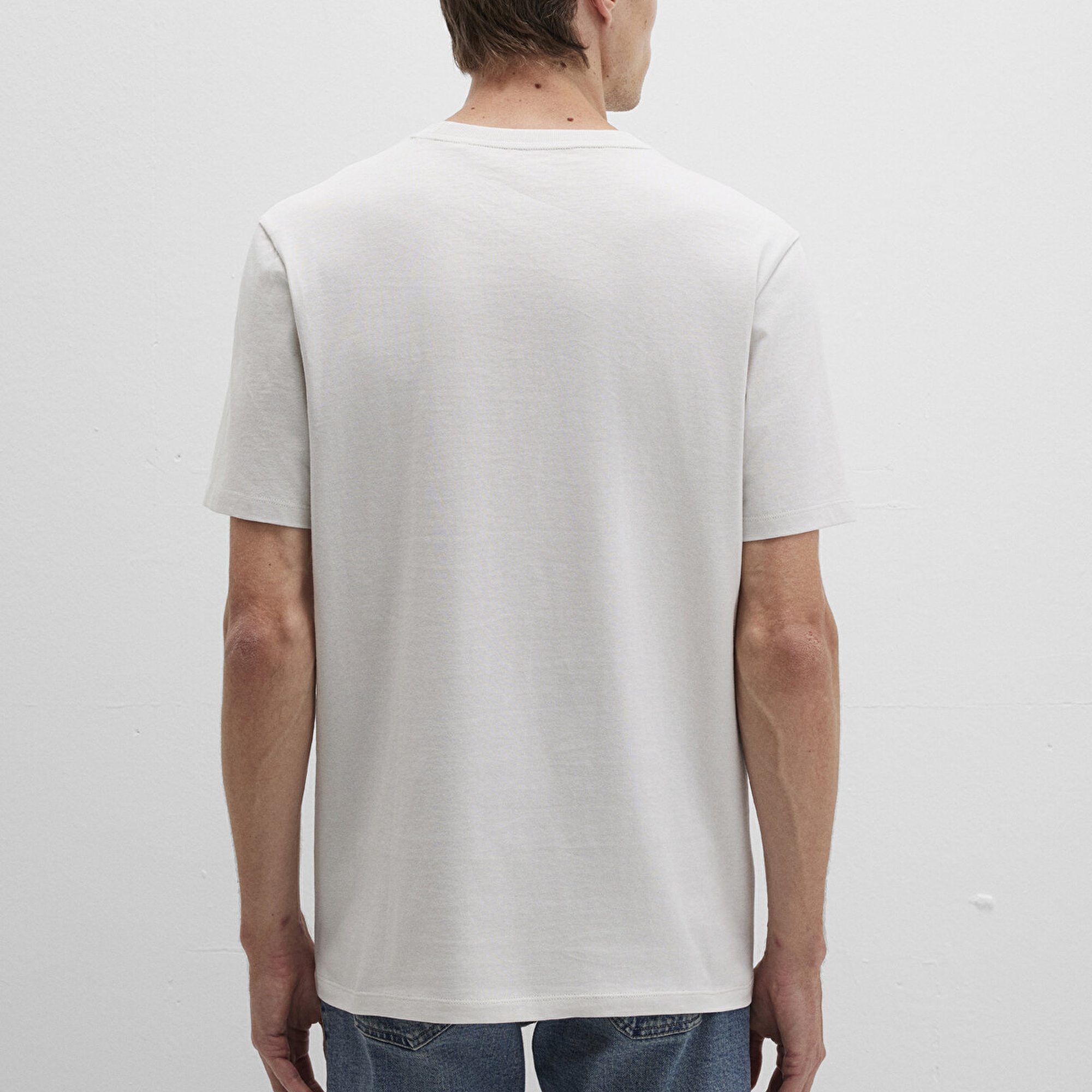 Mavi Mavi Logo Baskılı Gri Tişört Regular Fit / Normal Kesim 0612936-80192