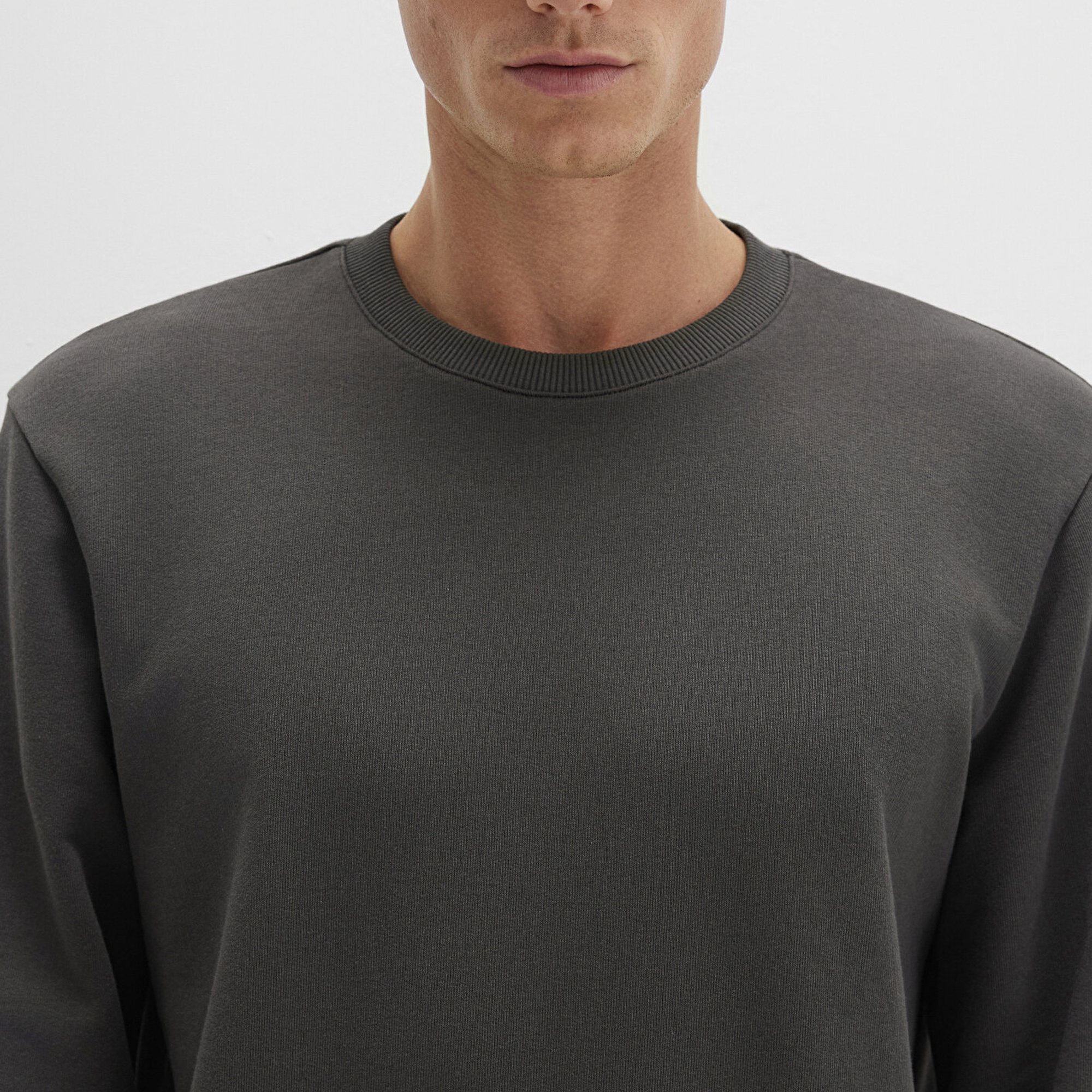 Mavi Bisiklet Yaka Yeşil Sweatshirt 0S10421-70090