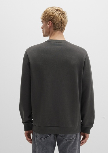  Mavi Bisiklet Yaka Yeşil Sweatshirt 0S10421-70090