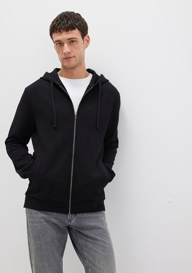  Mavi Bisiklet Yaka siyah Sweatshirt 0S10423-900