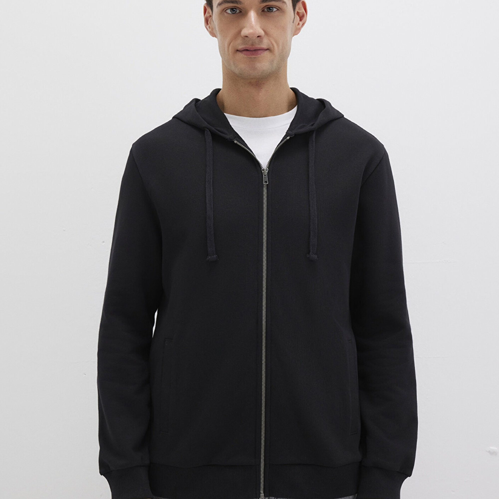 Mavi Bisiklet Yaka siyah Sweatshirt 0S10423-900