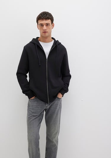  Mavi Bisiklet Yaka siyah Sweatshirt 0S10423-900