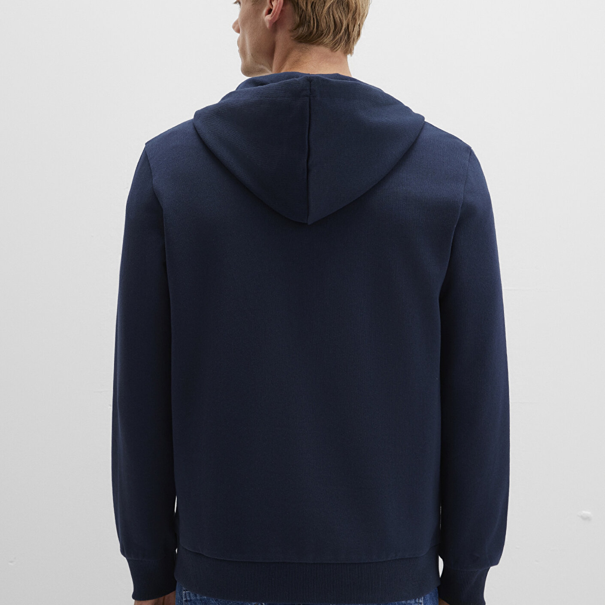 Mavi Bisiklet Yaka Lacivert Sweatshirt 0S10423-70490