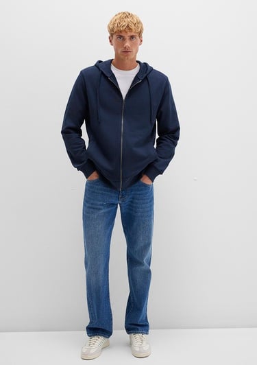  Mavi Bisiklet Yaka Lacivert Sweatshirt 0S10423-70490