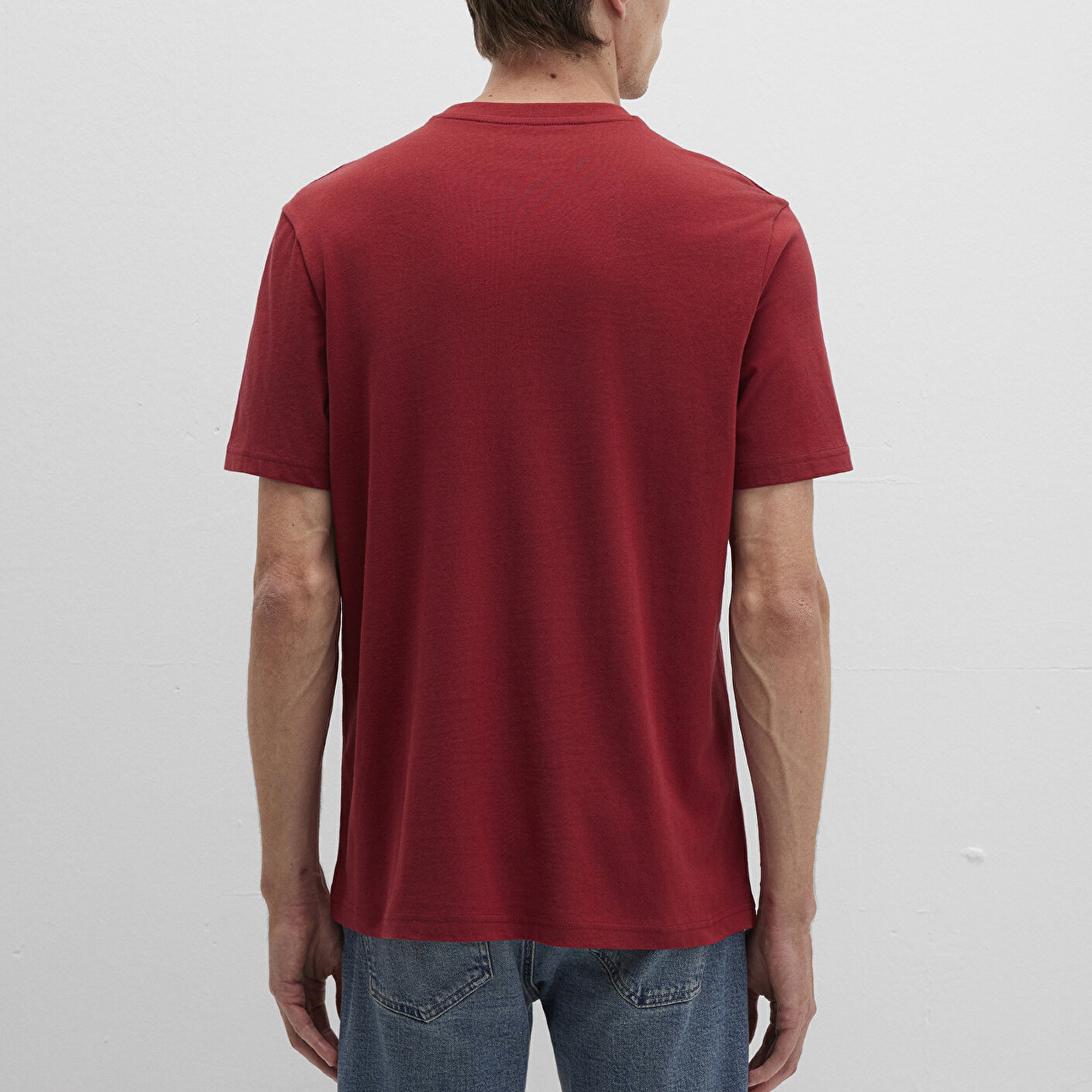 Mavi Mavi İstanbul Baskılı Kırmızı Tişört Regular Fit / Normal Kesim 0612274-89065