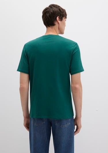  Mavi Mavi İstanbul Baskılı Yeşil Tişört Regular Fit / Normal Kesim 0612274-90960