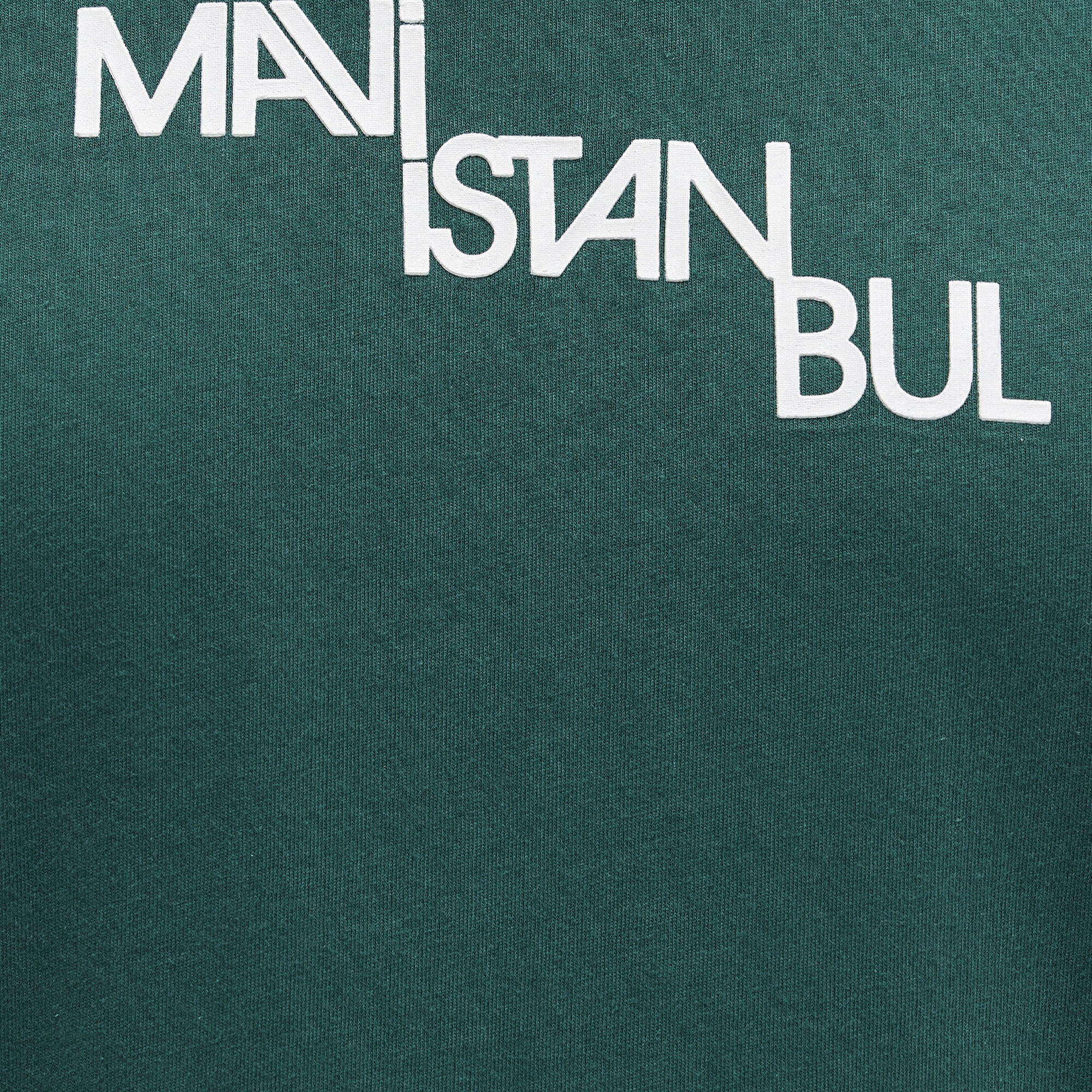 Mavi Mavi İstanbul Baskılı Yeşil Tişört Regular Fit / Normal Kesim 0612274-90960