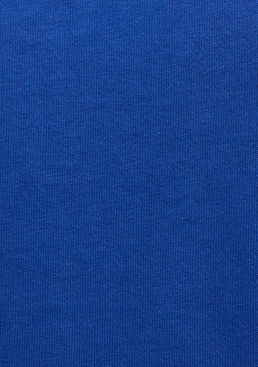  Mavi Cep Detaylı Mavi Tişört Loose Fit / Bol Rahat Kesim 066248-70907