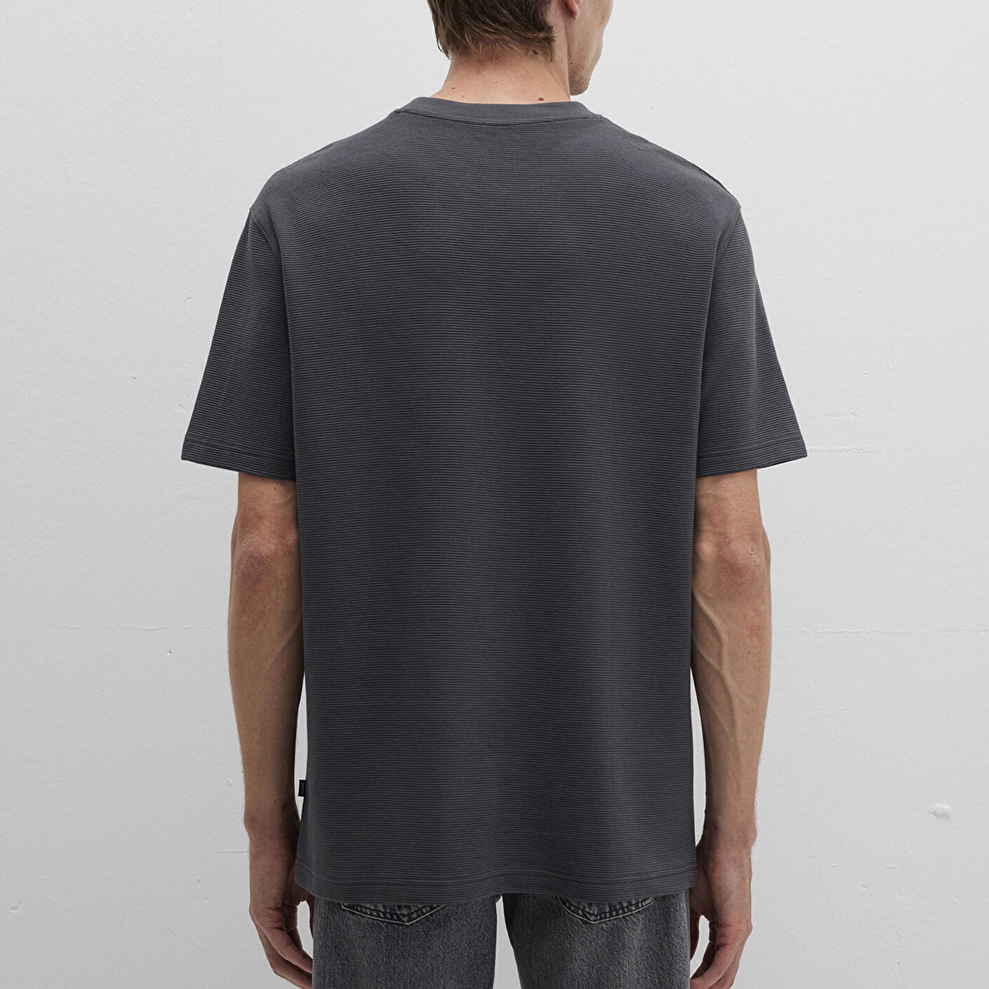 Mavi Antrasit Haki Basic Tişört Loose Fit / Bol Rahat Kesim 0612830-80106