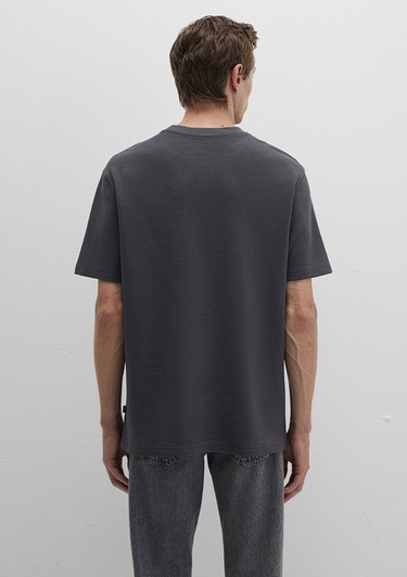  Mavi Antrasit Haki Basic Tişört Loose Fit / Bol Rahat Kesim 0612830-80106