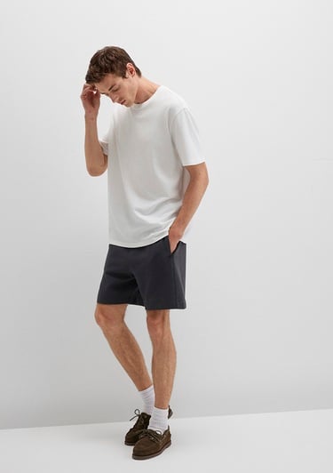  Mavi Antrasit Şort 0410303-80106