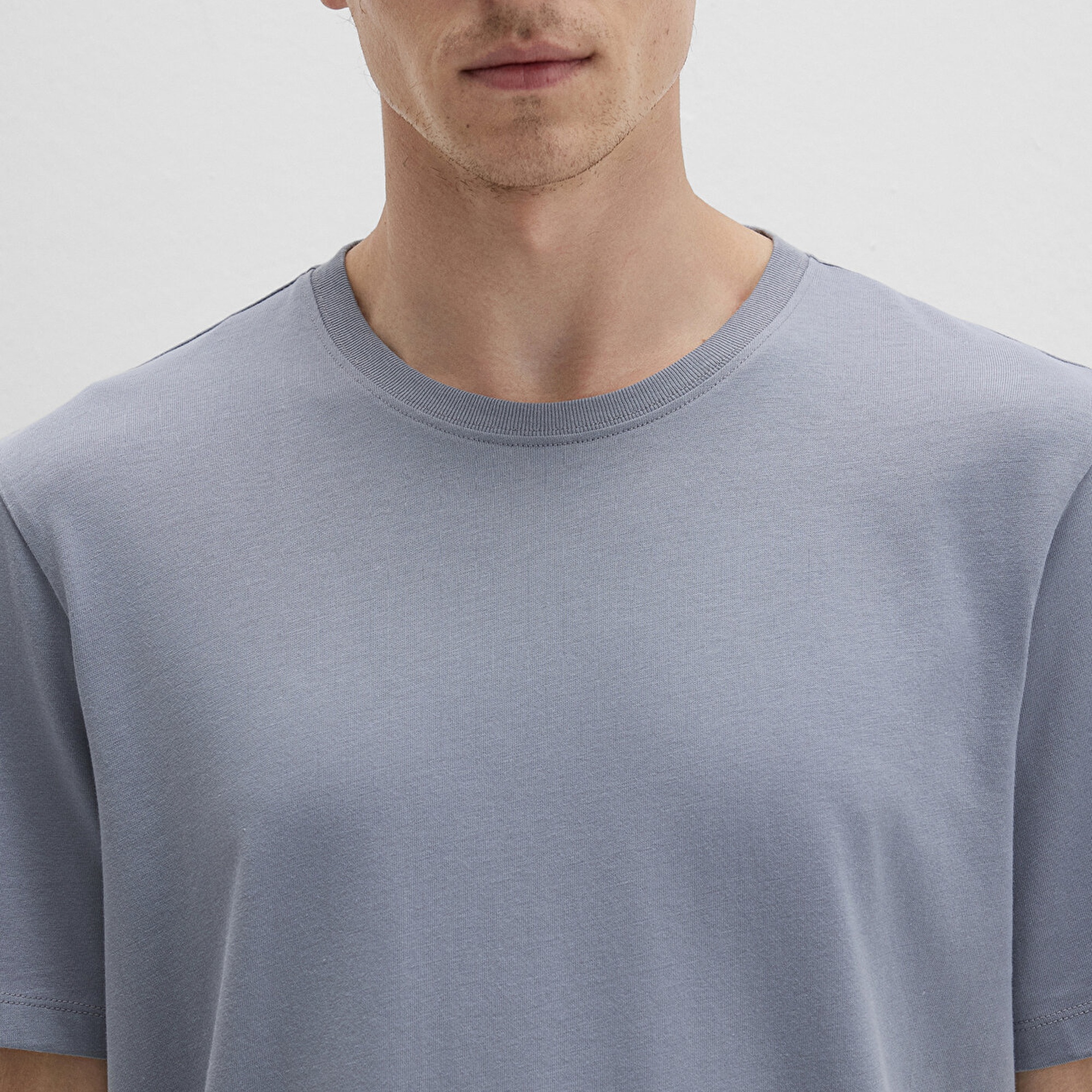 Mavi Bisiklet Yaka Mavi Basic Tişört Regular Fit / Normal Kesim 0612863-86584