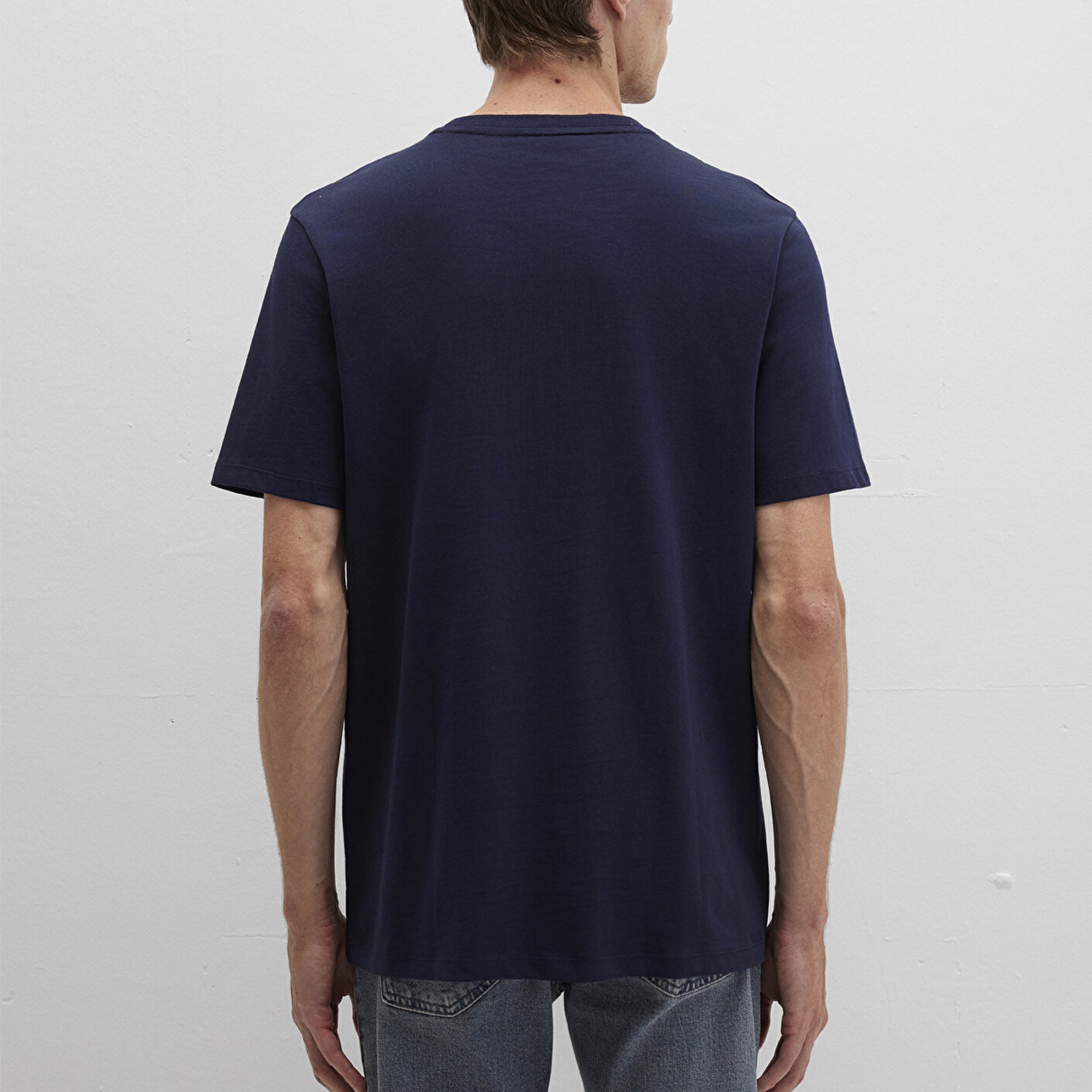 Mavi Bisiklet Yaka Lacivert Basic Tişört Regular Fit / Normal Kesim 0612863-86415