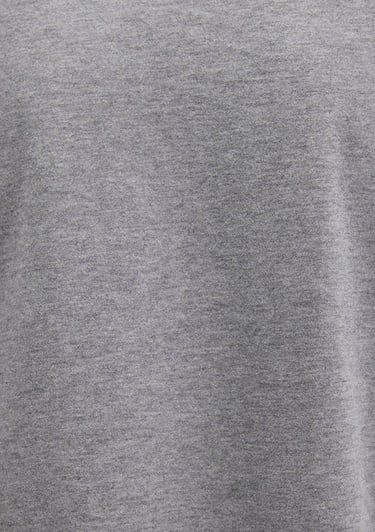  Mavi Gri Basic Tişört Regular Fit / Normal Kesim 0612854-80018