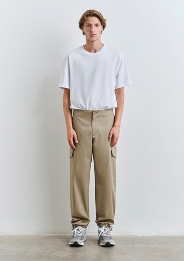  Mavi Bej Kargo Pantolon 0010482-80062